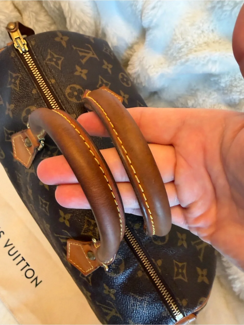 Louis Vuitton Monogram Speedy 30 with Dustbag and COA